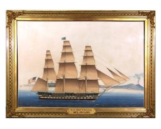 U.S. Ship of the Line "Delaware"