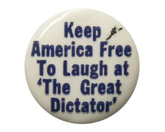 Anti-Roosevelt Campaign Button, 1940