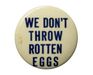 Anti-Roosevelt Campaign Button, 1940