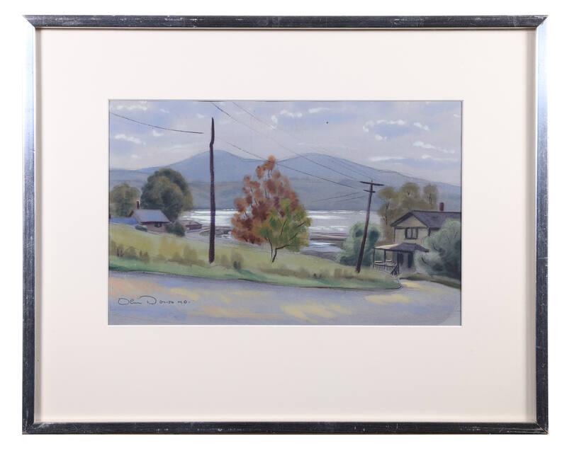 Study for Hyde Park Post Office Mural