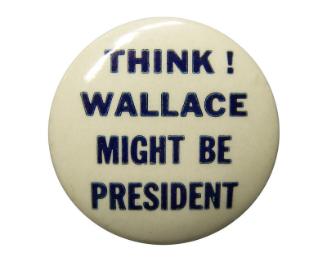 Anti-Roosevelt Campaign Button, 1940
