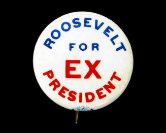 Anti-Roosevelt Campaign Button, 1940