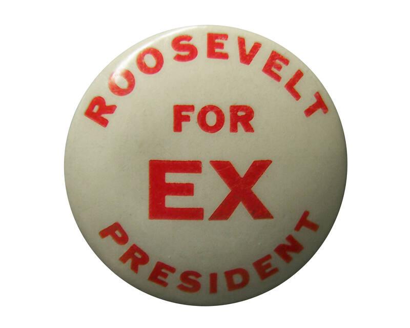 Anti-Roosevelt Campaign Button, 1940