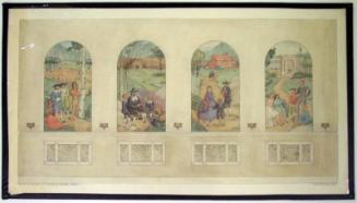 Study for Mural at Charles E. Nichols Junior High School