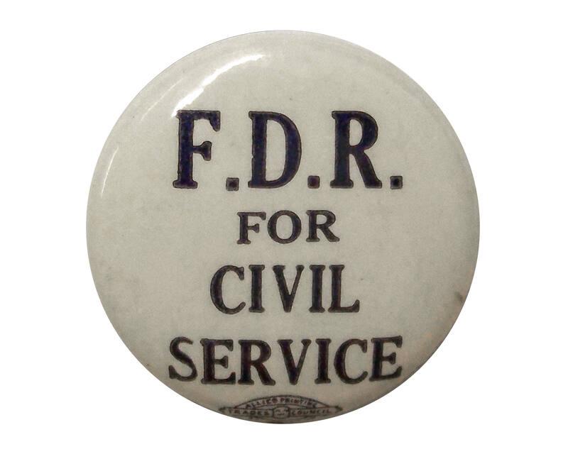 Roosevelt Campaign Button, 1940