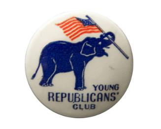 Young Republicans' Club Button