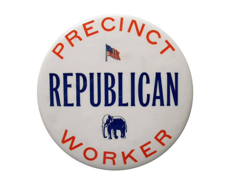 Republican Precinct Worker Button