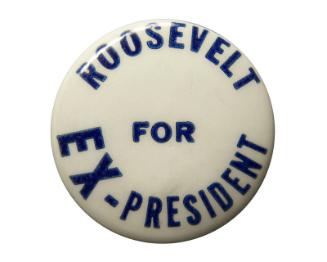 Anti-Roosevelt Campaign Button, 1940