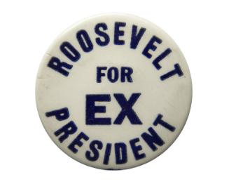 Anti-Roosevelt Campaign Button, 1940
