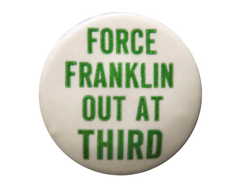 Anti-Roosevelt Campaign Button, 1940