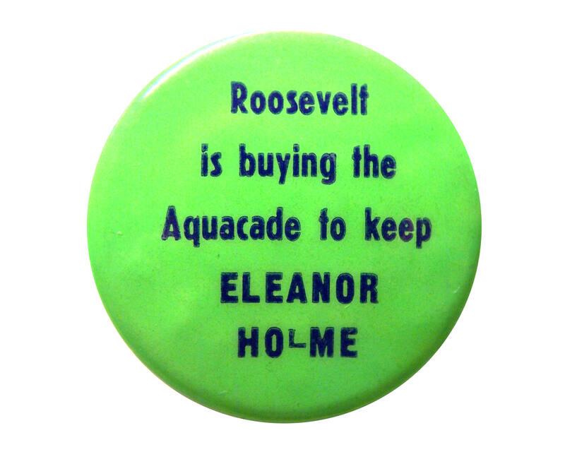 Anti-Roosevelt Campaign Button, 1940