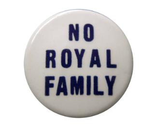 Anti-Roosevelt Campaign Button, 1940