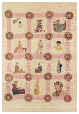Eleanor Roosevelt Portrait Quilt
