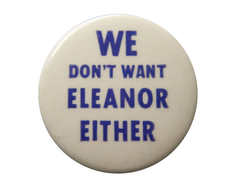 Anti-Roosevelt Campaign Button, 1940