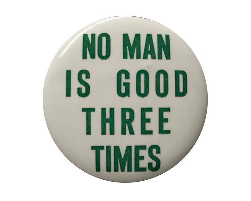 Anti-Roosevelt Campaign Button, 1940