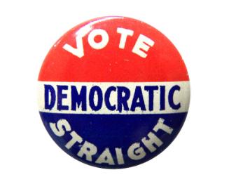Democratic Campaign Button, 1940