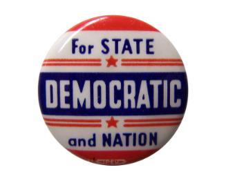 Democratic Campaign Button, 1940