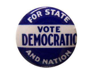 Democratic Campaign Button, 1940