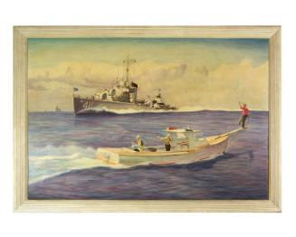 Ship USS Anderson on Patrol
