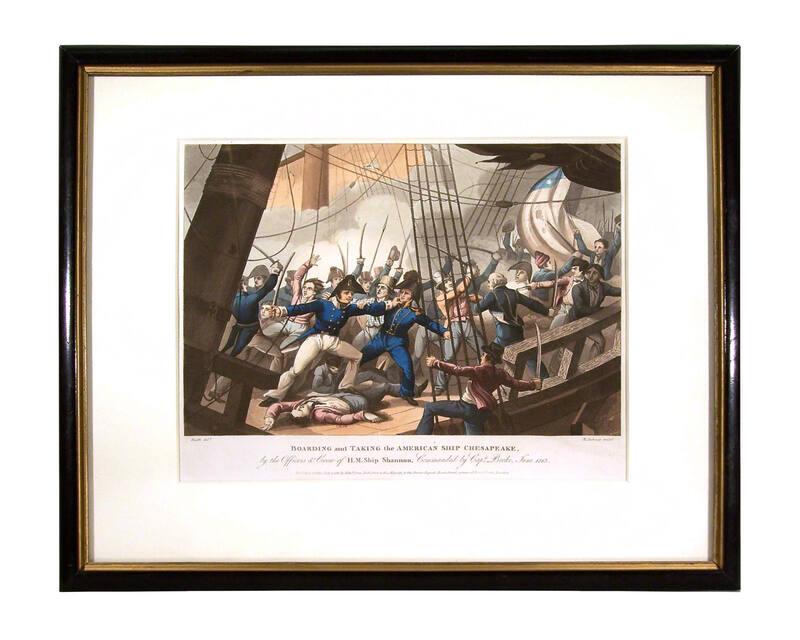 Boarding and Taking the American Chesapeake by the Officers & Crew of H.M. Ship Shannon