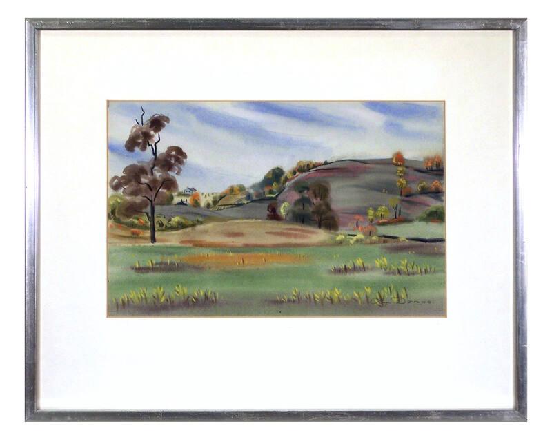 Study for Hyde Park Post Office Mural