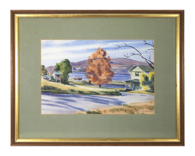 Study for Hyde Park Post Office Mural