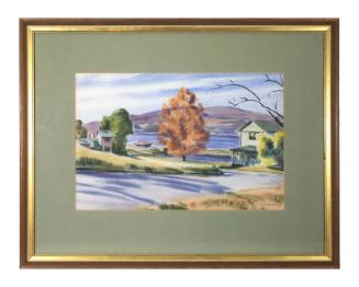 Study for Hyde Park Post Office Mural