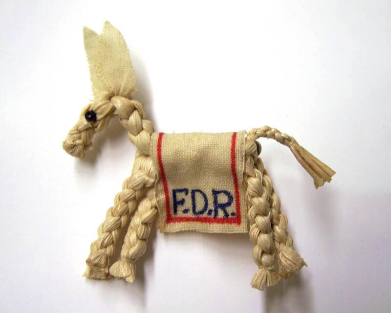 Roosevelt Campaign Pin, 1940