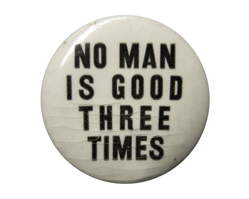 Anti-Roosevelt Campaign Button, 1940