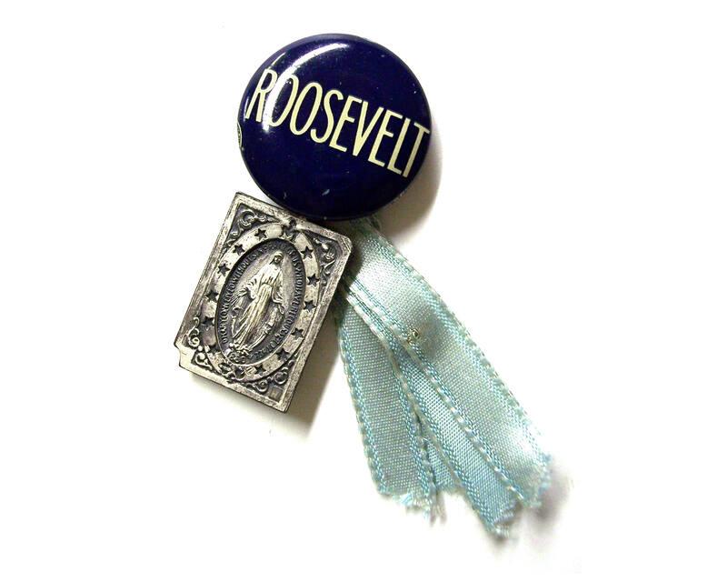 Roosevelt Campaign Button, 1940