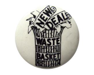 Anti-Roosevelt Campaign Button, 1940