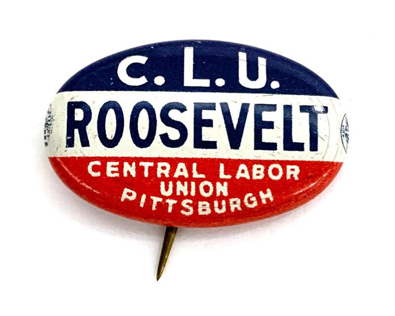Roosevelt Campaign Button, 1940