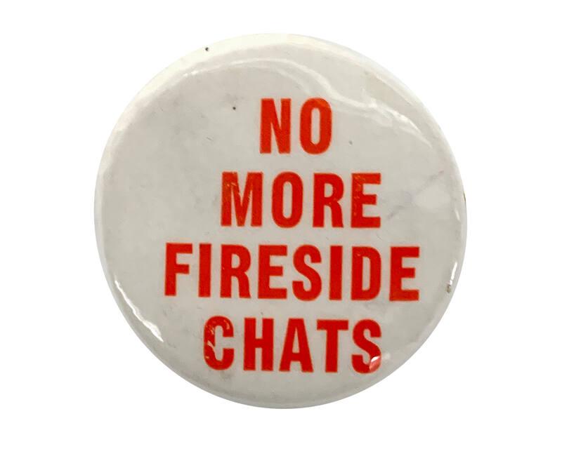 Anti-Roosevelt Campaign Button, 1940