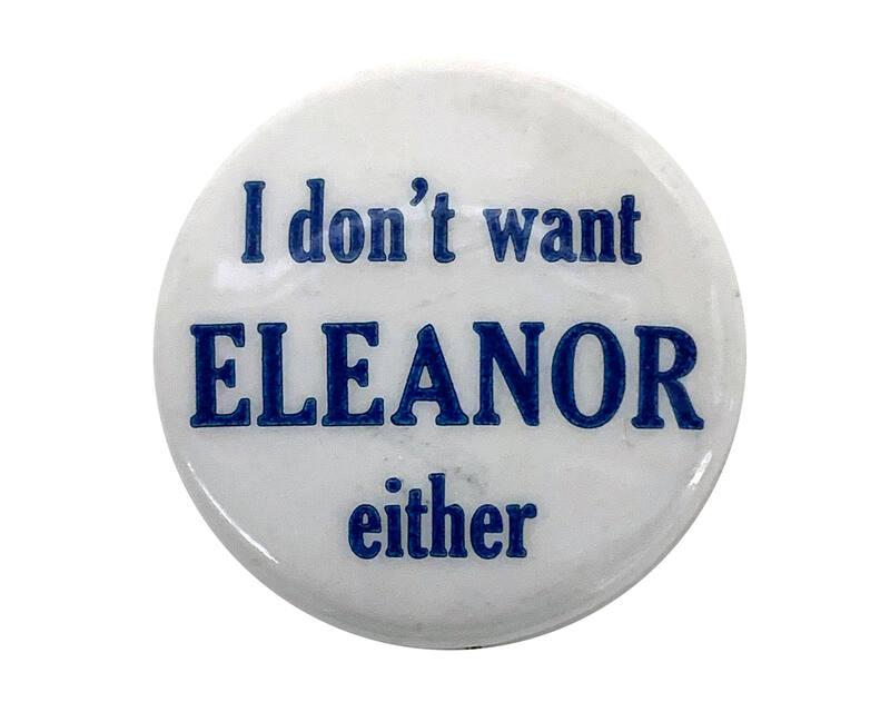 Anti-Roosevelt Campaign Button, 1940