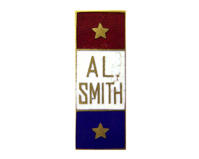 Al Smith Campaign Pin, ca. 1928