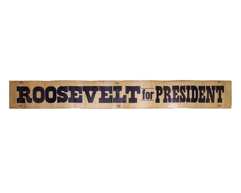 Roosevelt Campaign Banner, ca. 1932