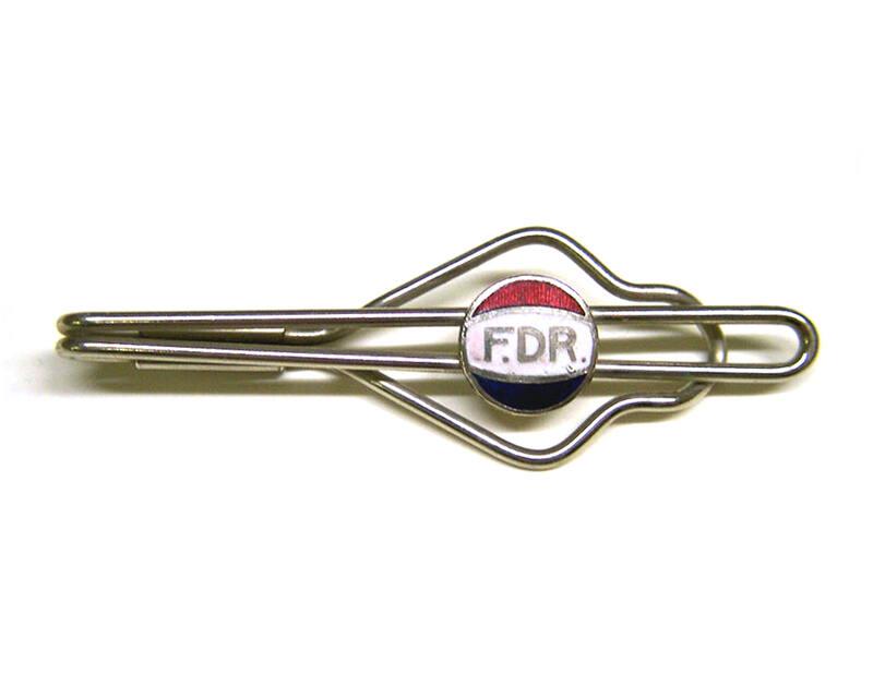 Roosevelt Campaign Tie Clip, ca. 1940