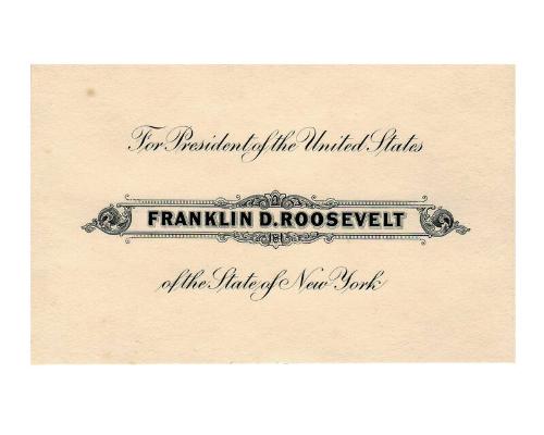 Image courtesy of the Franklin D. Roosevelt Presidential Library and Museum.