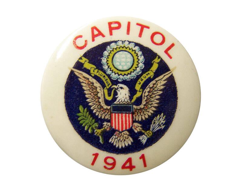 Inaugural Button, 1941
