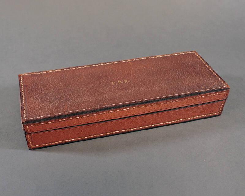 Cigarette Box with Matches and Cigarettes