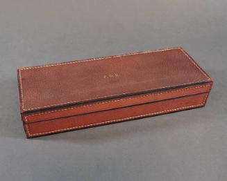 Cigarette Box with Matches and Cigarettes