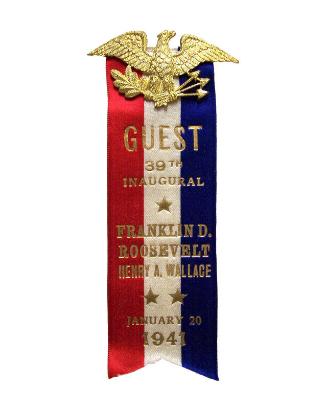 Presidential Inaugural Guest Badges, 1941