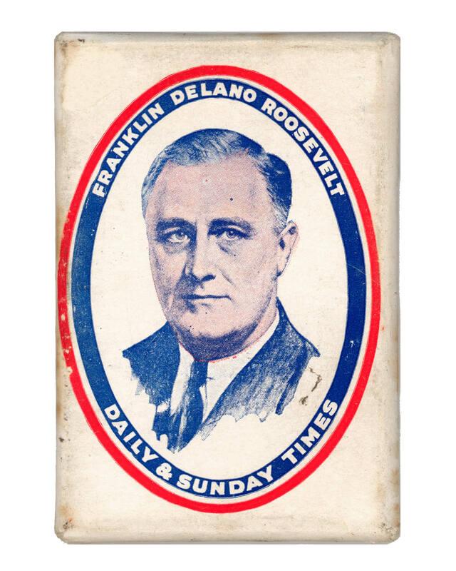 Franklin Roosevelt Pocket Mirror