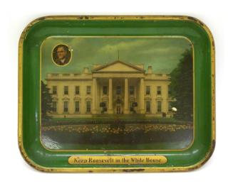 Roosevelt Campaign Tray, ca. 1936