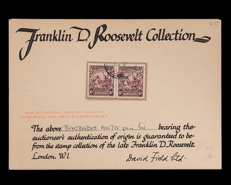 Stamps from Franklin Roosevelt's Collection