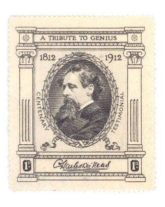 Charles Dickens Centenary Stamp