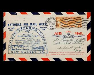 1938 National Air Mail Week U.S. Commemorative Cover
