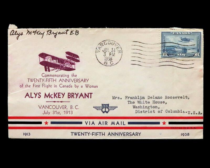 Alys McKey Bryant Canadian Commemorative Cover