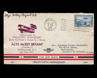 Alys McKey Bryant Canadian Commemorative Cover