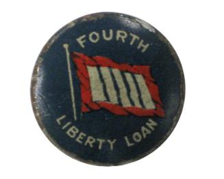 World War I Fourth Liberty Loan Button